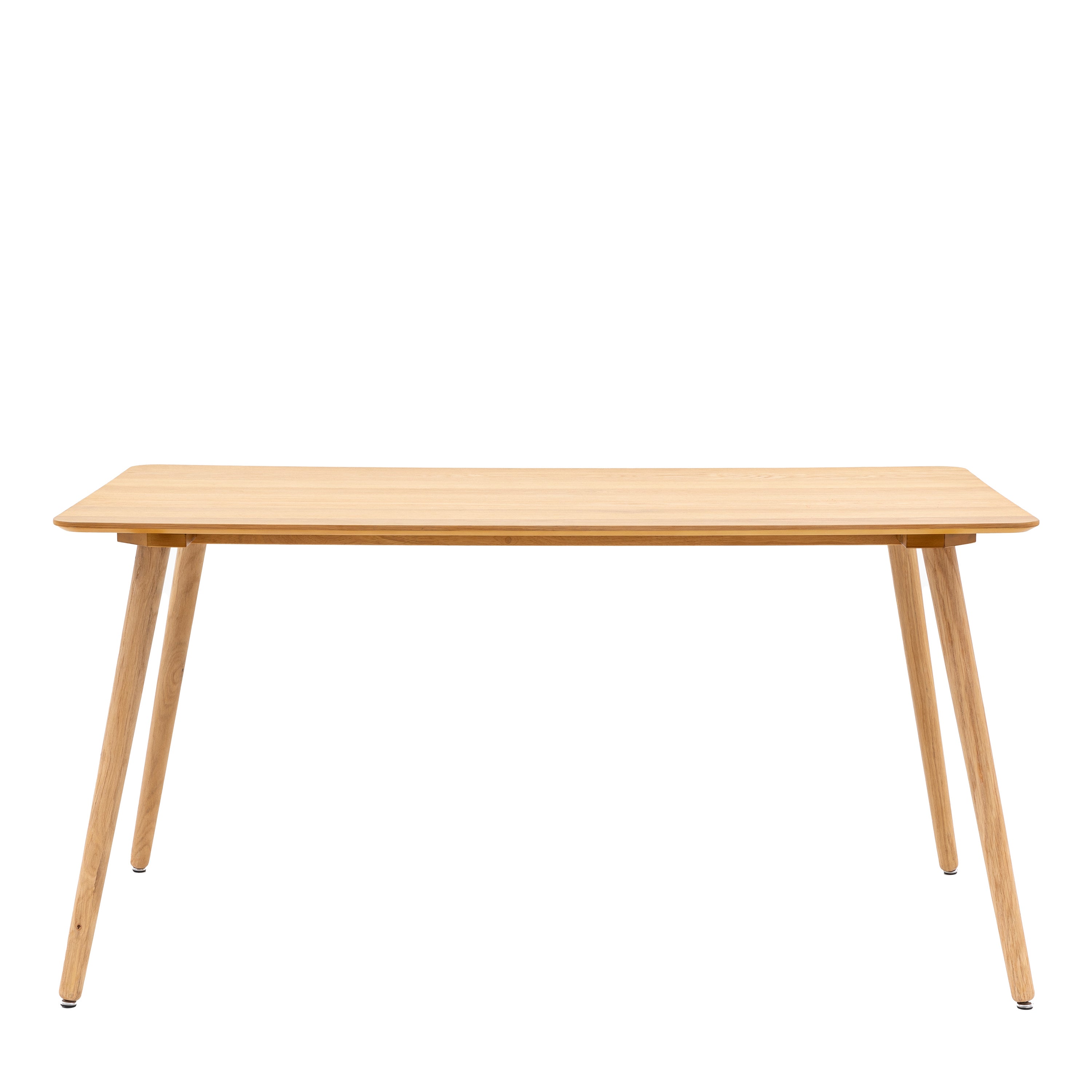 Laceby Natural Oak Wood Dining Table | 4-6 Seater